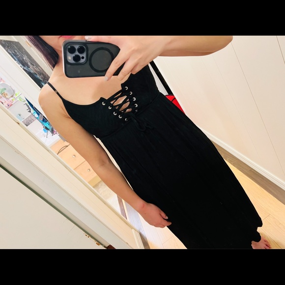 Zara camisole maxi dress wrinkled material - Picture 1 of 6